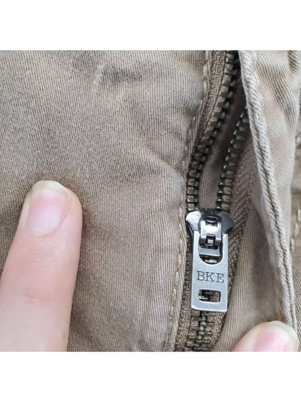 BKE Pants Mens 28L 28x32 Tan Pierce Straight Leg Khaki - Picture 12 of 14
